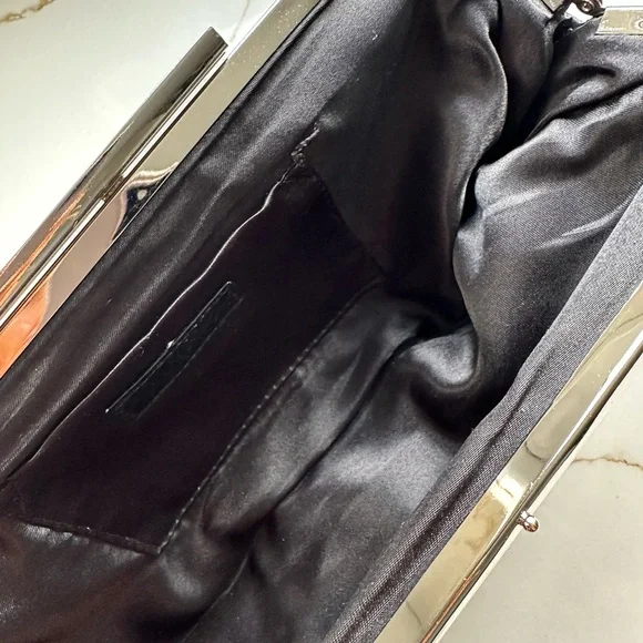 ALDO black purse clutch - Picture 2 of 2